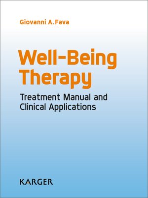 cover image of Well-Being Therapy